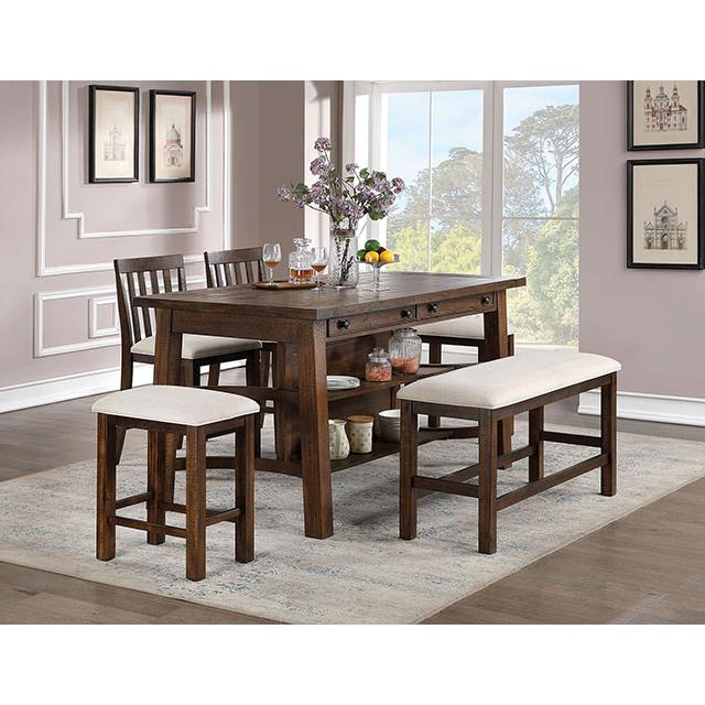 Furniture of America Fredonia Counter Height Dining Chair CM3902PC-2PK IMAGE 2