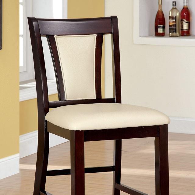 Furniture of America Brent Counter Height Dining Chair CM3984PC-2PK IMAGE 3