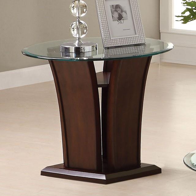 Furniture of America Manhattan End Table CM4104E-PK IMAGE 1