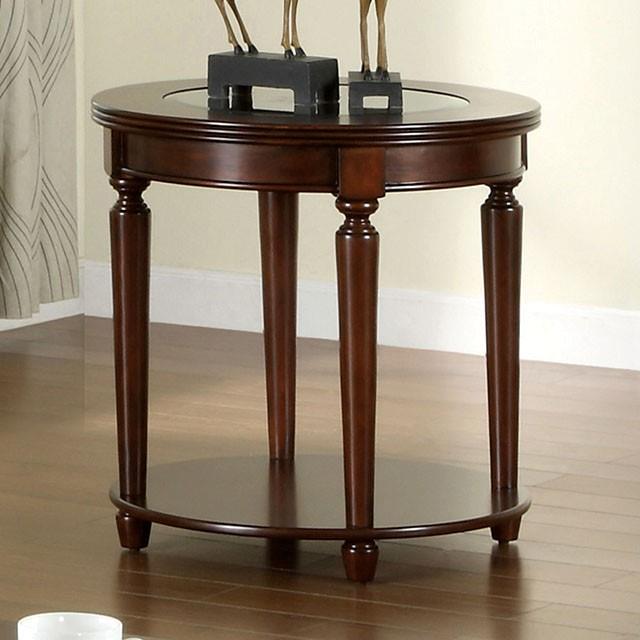 Furniture of America Granvia End Table CM4131E IMAGE 1