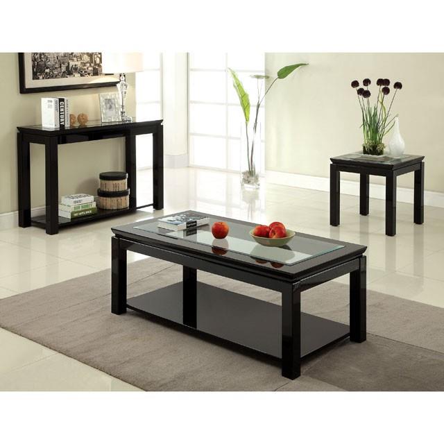 Furniture of America Venta End Table CM4238BK-E IMAGE 1
