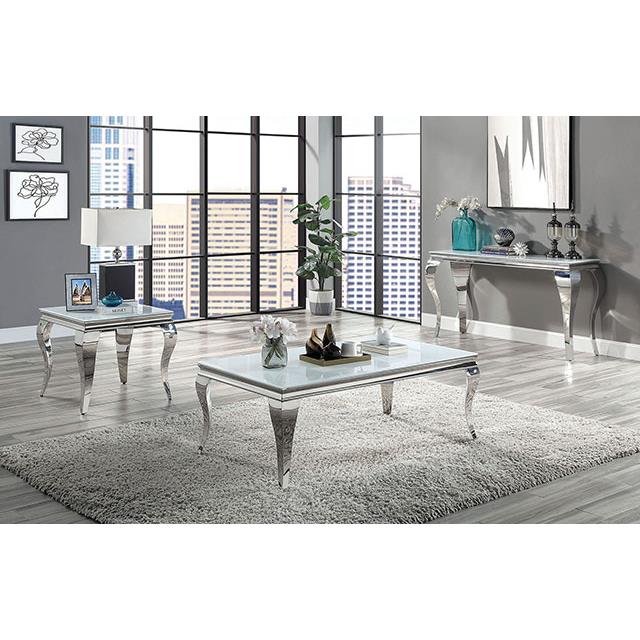 Furniture of America Wetzikon Coffee Table CM4903WH-C-TABLE IMAGE 2