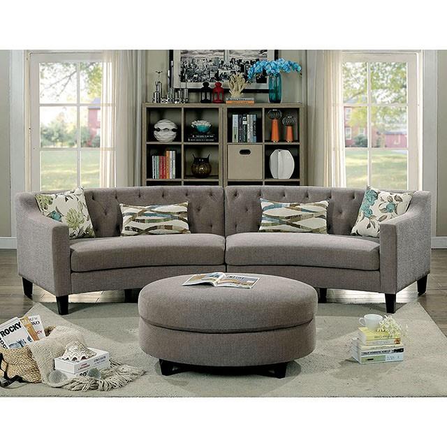 Furniture of America Sarin Fabric Sectional CM6370-SECTIONAL IMAGE 2