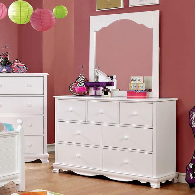 Furniture of America Dani 7-Drawer Kids Dresser CM7159WH-D-VN IMAGE 2