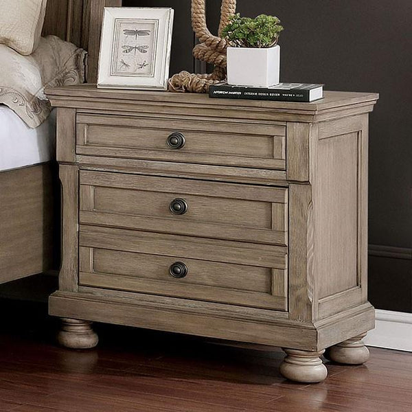 Furniture of America Wells 3-Drawer Nightstand CM7568N IMAGE 1