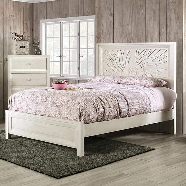 Furniture of America Geneva Full Panel Bed EM7080IV-F-BED IMAGE 1