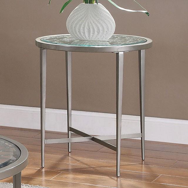 Furniture of America Freja End Table FOA4743E IMAGE 1