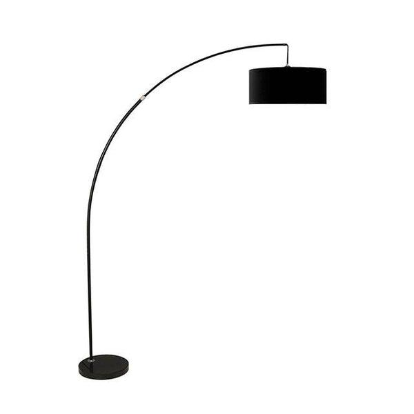 Furniture of America Jess Arc Lamp L76931BK IMAGE 1