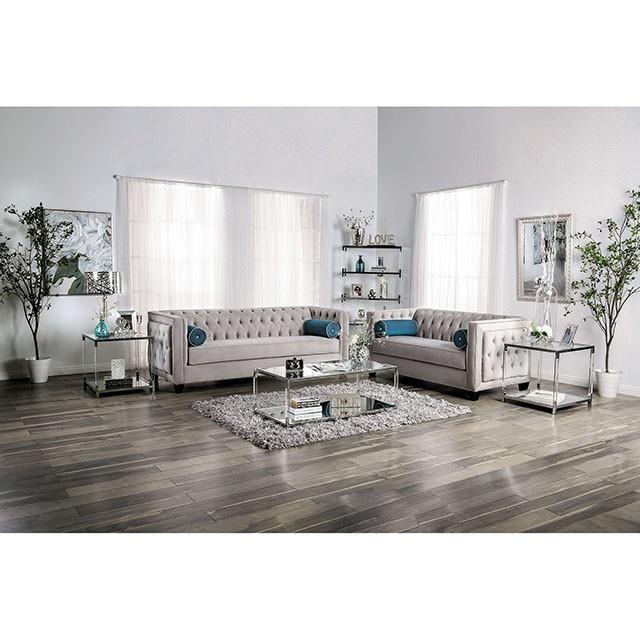 Furniture of America Silvan Stationary Fabric Sofa SM2283-SF IMAGE 2