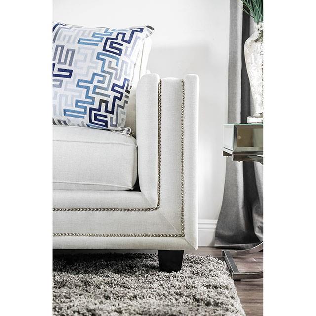 Furniture of America Ilse Stationary Fabric Sofa SM2675-SF IMAGE 3