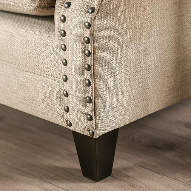Furniture of America Briana Stationary Fabric Sofa SM2676-SF IMAGE 6
