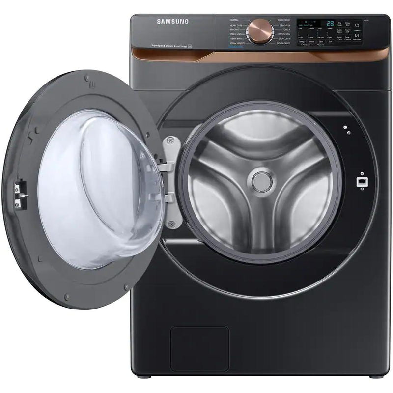 Samsung 5.0 cu. ft. Smart Front Loading Washer with Super Speed Wash and Steam WF50BG8300AV/US IMAGE 2