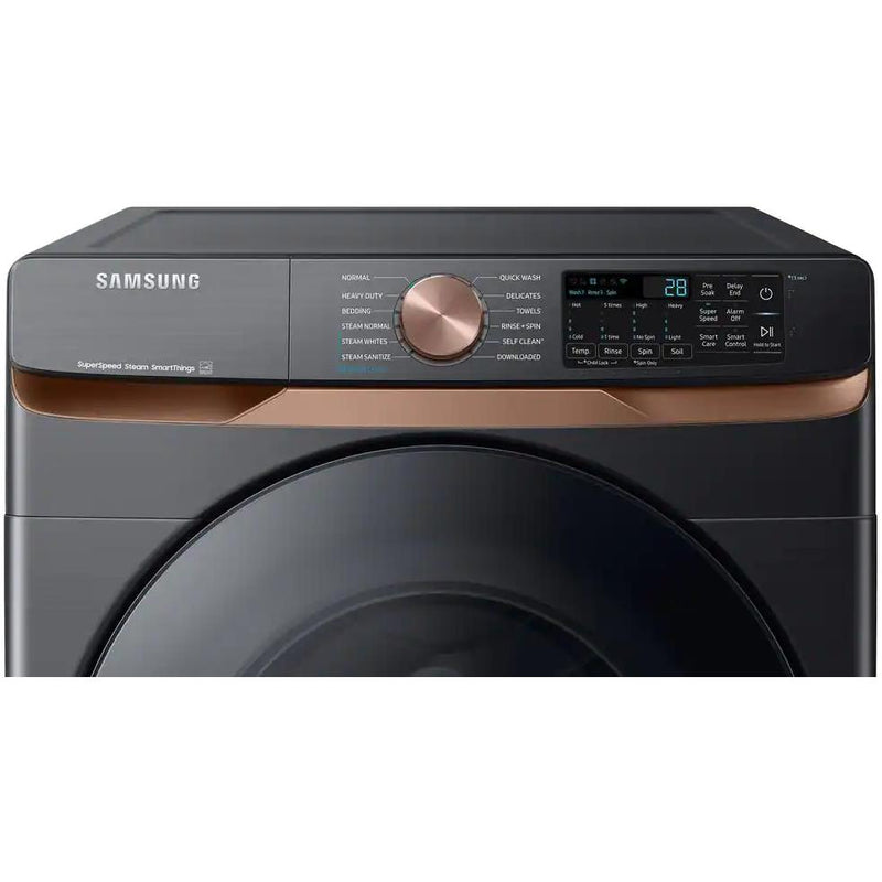 Samsung 5.0 cu. ft. Smart Front Loading Washer with Super Speed Wash and Steam WF50BG8300AV/US IMAGE 6