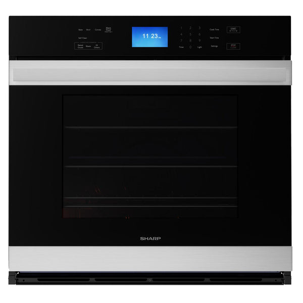 Sharp 30-inch, 5.0 cu. ft. Built-in Single Wall Oven SWA3062GS IMAGE 1