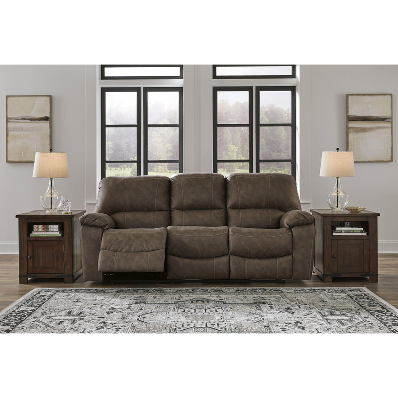 Signature Design by Ashley Kilmartin Reclining Leather Look Sofa 4240488 IMAGE 6