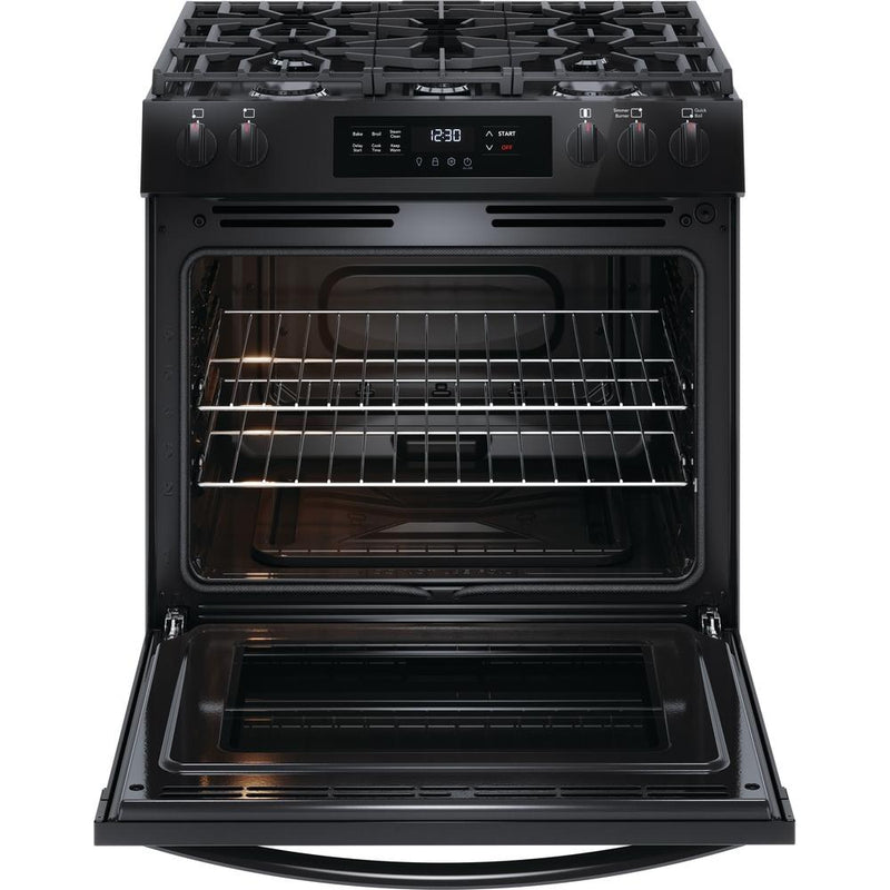 Frigidaire 30-inch Freestanding Gas Range FCFG3062AB IMAGE 3