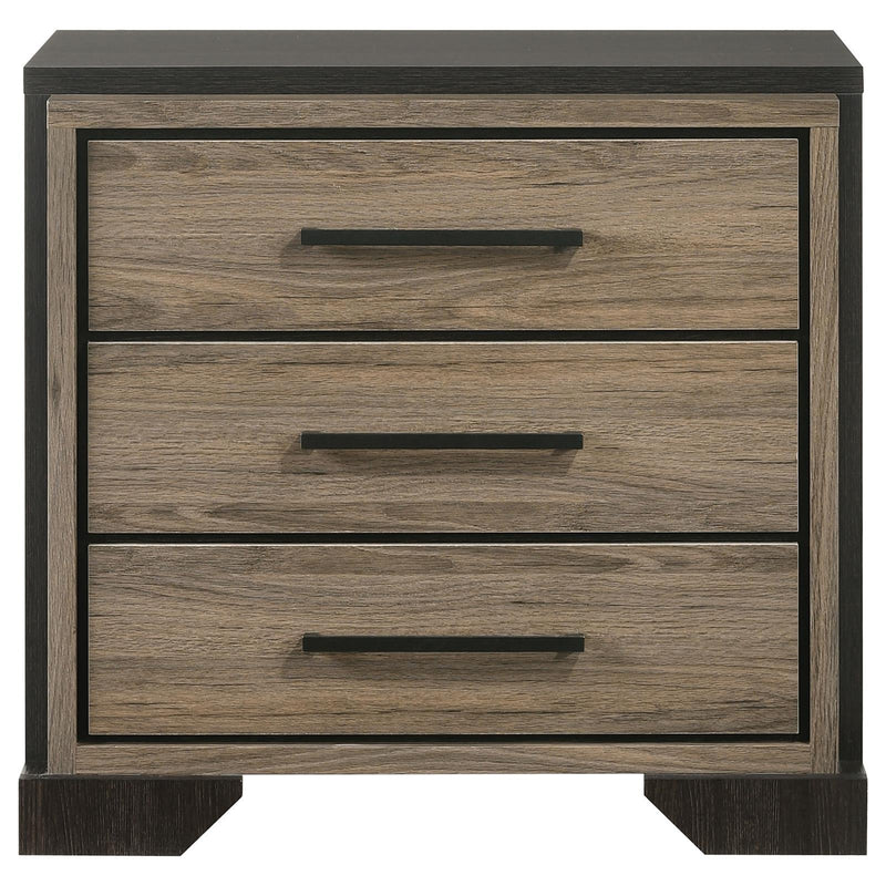 Coaster Furniture Baker 3-Drawer Nightstand 224462 IMAGE 2