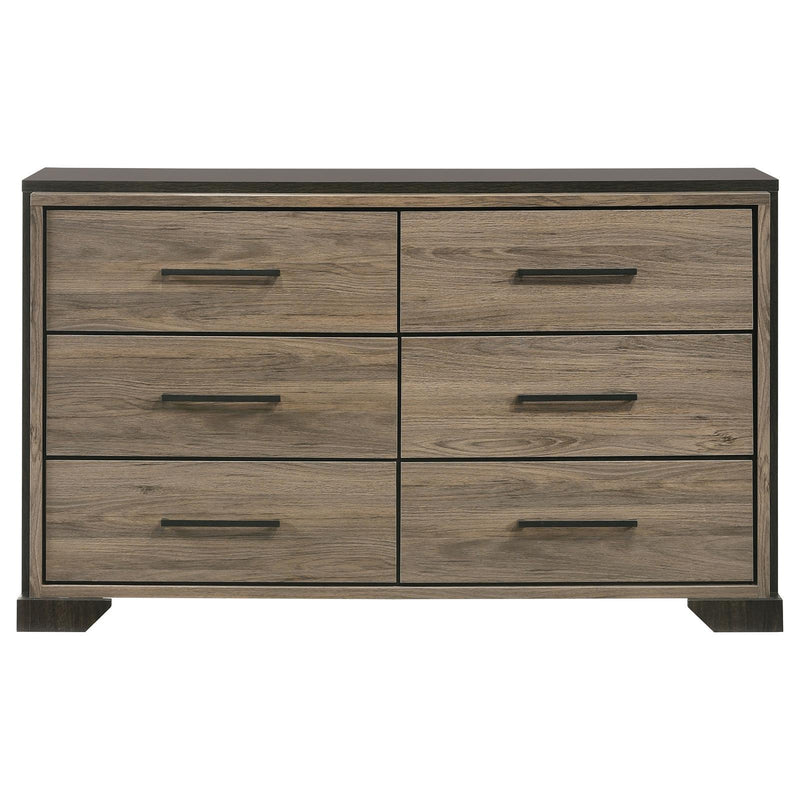 Coaster Furniture Baker 6-Drawer Dresser 224463 IMAGE 2