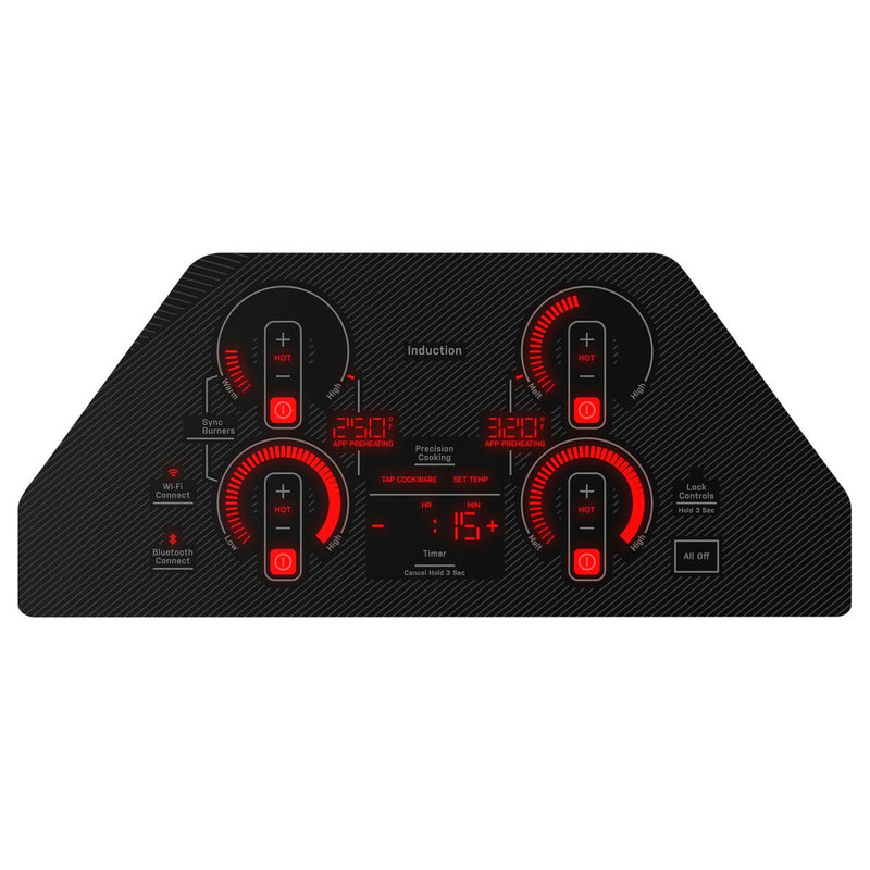 GE Profile 30" Built-In Touch Control Induction Cooktop PHP9030STSS IMAGE 4