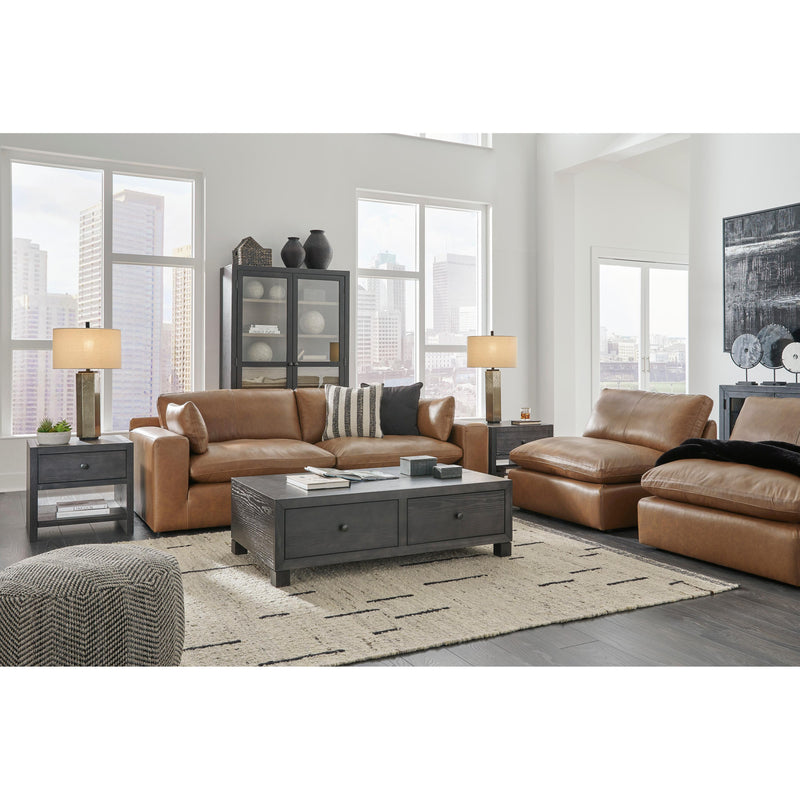 Signature Design by Ashley Emilia Stationary Leather Loveseat 3090164/3090165 IMAGE 6