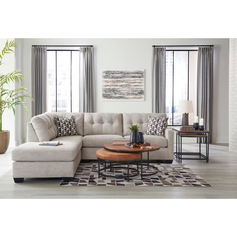 Signature Design by Ashley Mahoney Fabric 2 pc Sectional 3100416/3100467 IMAGE 3