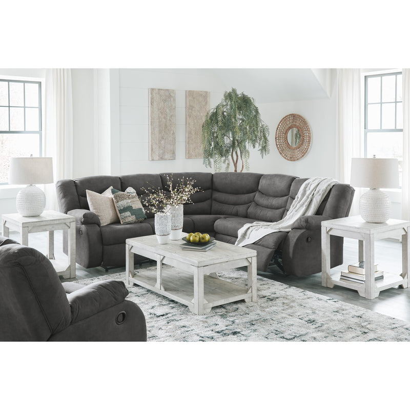 Signature Design by Ashley Partymate Reclining Leather Look 2 pc Sectional 3690348/3690350 IMAGE 10