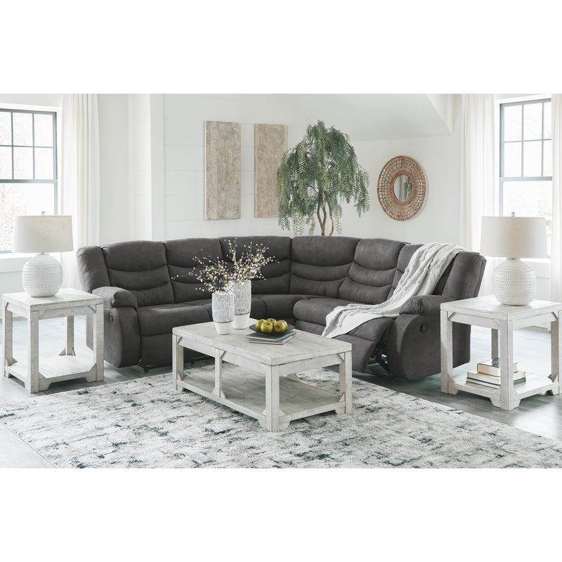 Signature Design by Ashley Partymate Reclining Leather Look 2 pc Sectional 3690348/3690350 IMAGE 5