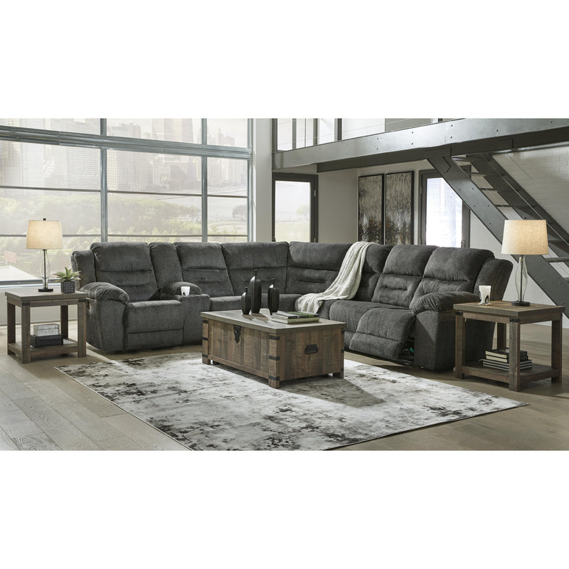 Signature Design by Ashley Nettington Power Reclining Fabric 4 pc Sectional 4410101/4410177/4410146/4410175 IMAGE 6