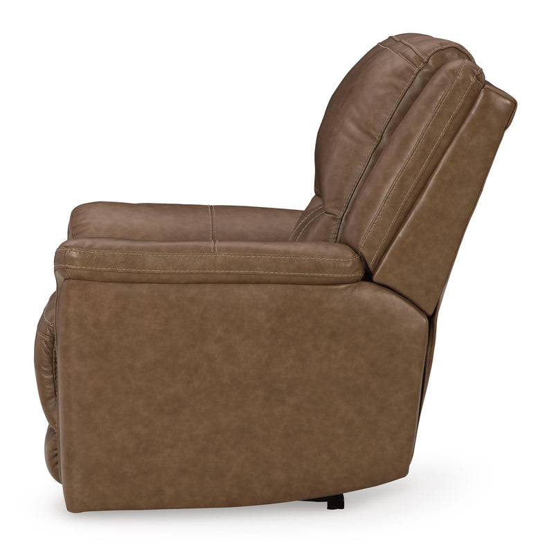 Signature Design by Ashley Trasimeno Power Leather Match Recliner U8281513 IMAGE 6