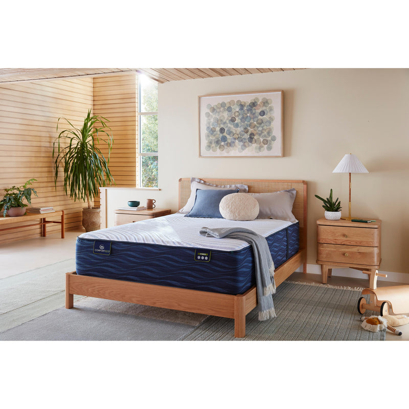 Serta S40HD Hybrid Plush Mattress Set (King) IMAGE 5