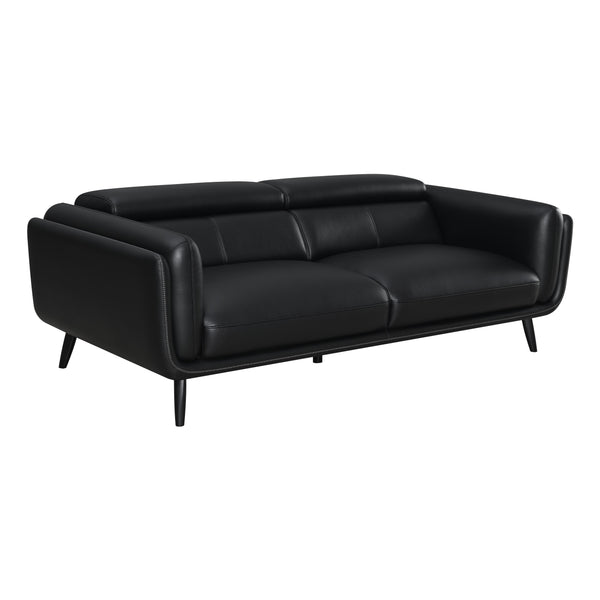 Coaster Furniture Shania Stationary Leatherette Sofa 509921 IMAGE 1