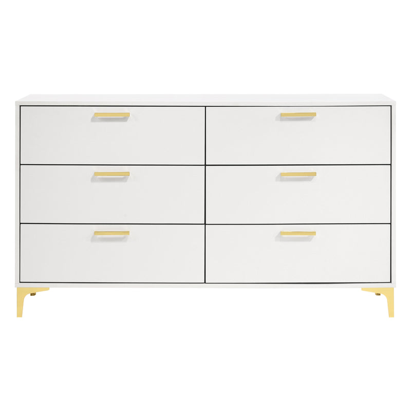 Coaster Furniture Kendall 6-Drawer Dresser 224403 IMAGE 3