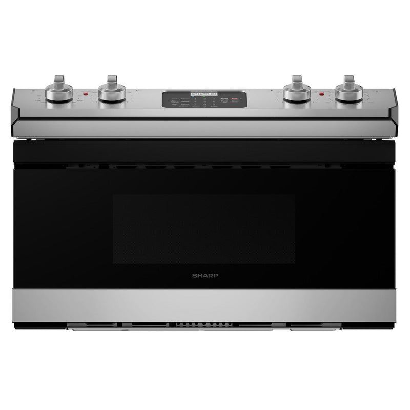 Sharp 30-inch Rangetop with Microwave Drawer Oven STR3065HS IMAGE 11