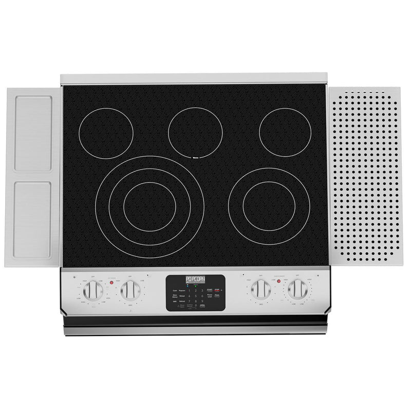 Sharp 30-inch Rangetop with Microwave Drawer Oven STR3065HS IMAGE 12