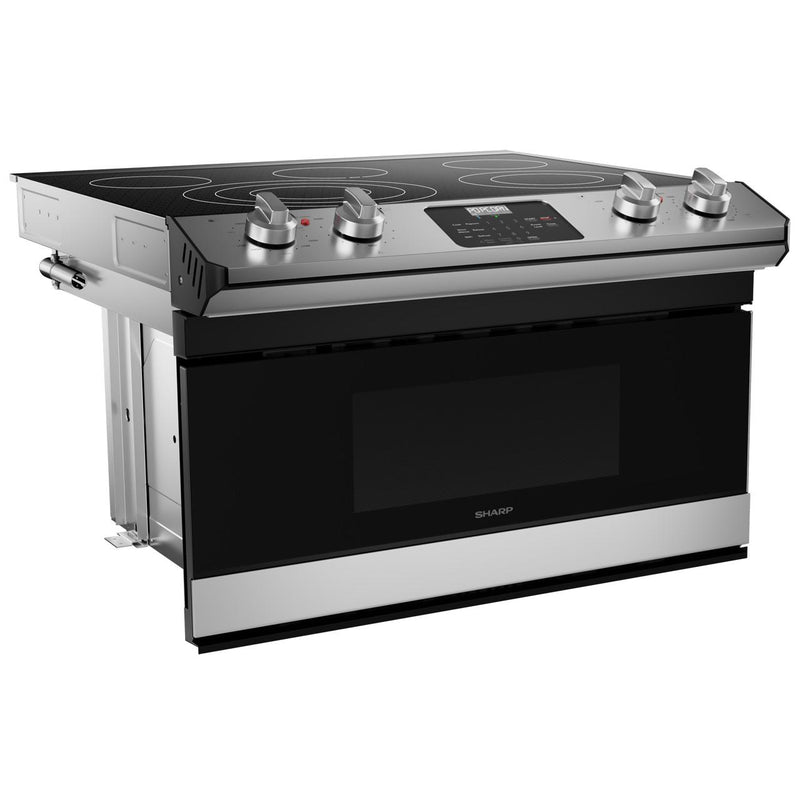 Sharp 30-inch Rangetop with Microwave Drawer Oven STR3065HS IMAGE 1