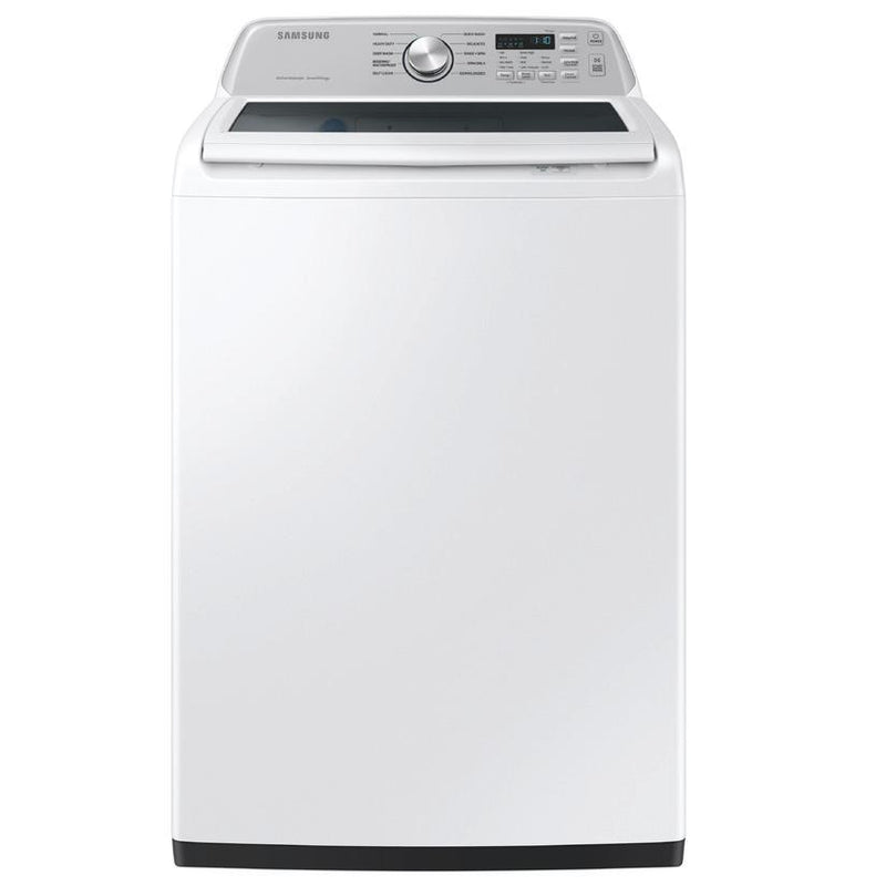 Samsung 4.6 cu. ft Top Loading Washer with Smart Things Wi-Fi WA46CG3505AWA4 IMAGE 1