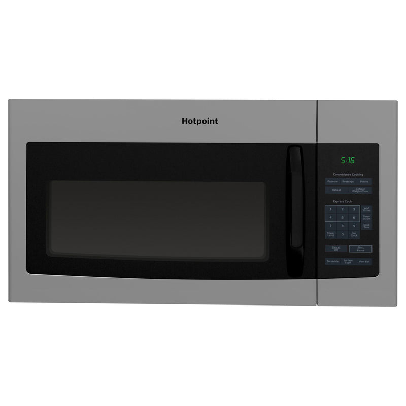 Hotpoint 30-inch, 1.6 cu.ft. Over-the-Range Microwave Oven RVM5160MPSA IMAGE 1