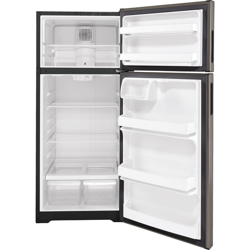 Hotpoint 28-inch, 17.5 cu.ft. Freestanding Top Freezer Refrigerator HPS18BGNRSH IMAGE 3