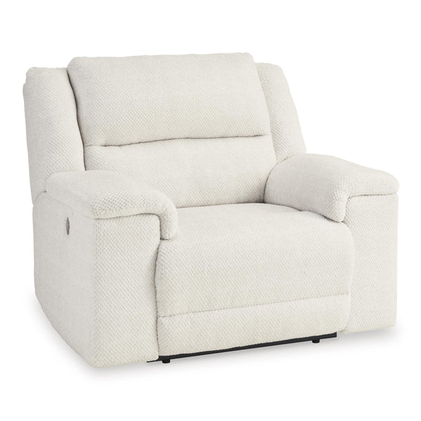 Signature Design by Ashley Keensburg Power Fabric Recliner 6180782 IMAGE 1