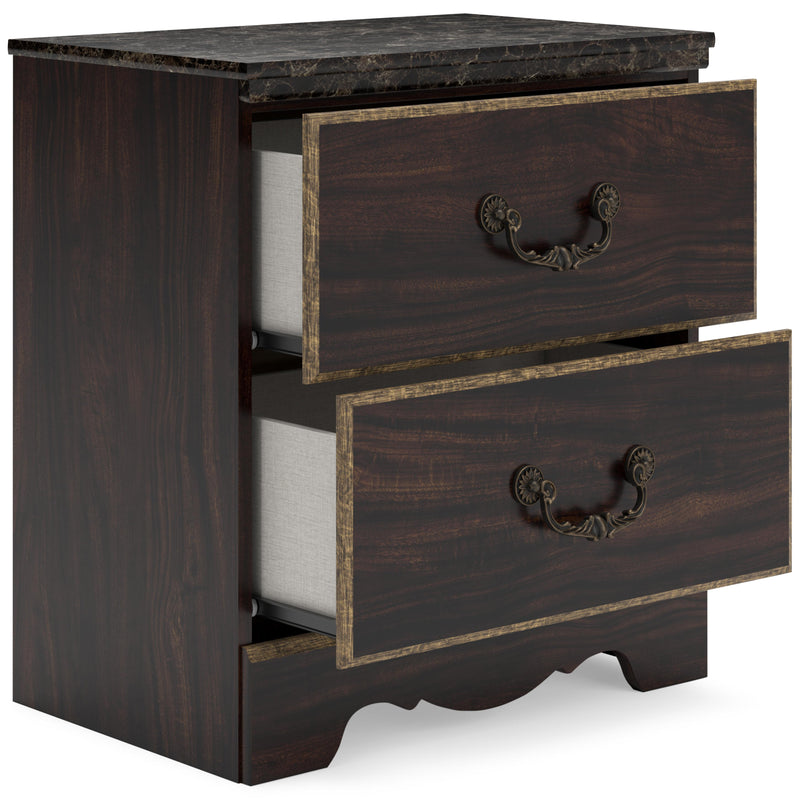 Signature Design by Ashley Glosmount 2-Drawer Nightstand B1055-92 IMAGE 2