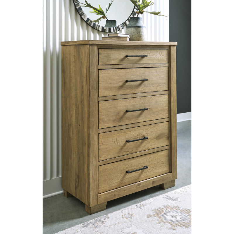 Signature Design by Ashley Galliden B841-46 Five Drawer Chest IMAGE 7