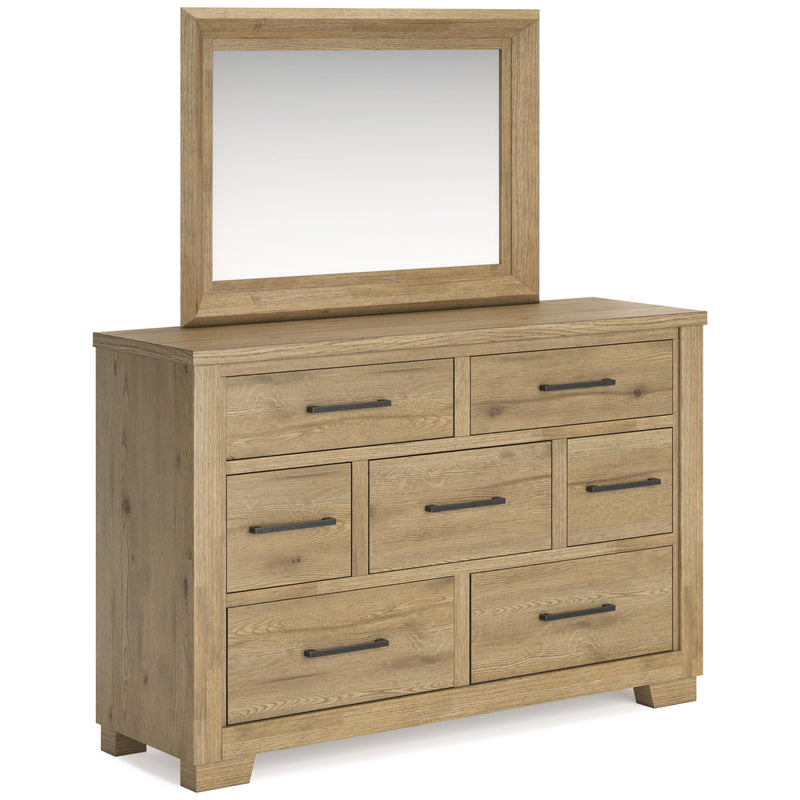 Signature Design by Ashley Galliden B841B1 Dresser and Mirror IMAGE 1