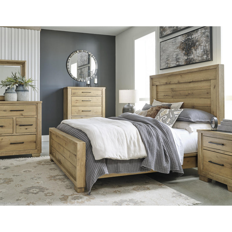 Signature Design by Ashley Galliden B841B5 California King Panel Bed IMAGE 10