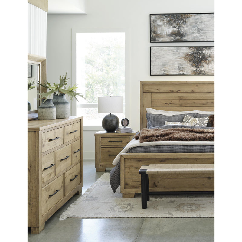 Signature Design by Ashley Galliden B841B5 California King Panel Bed IMAGE 14