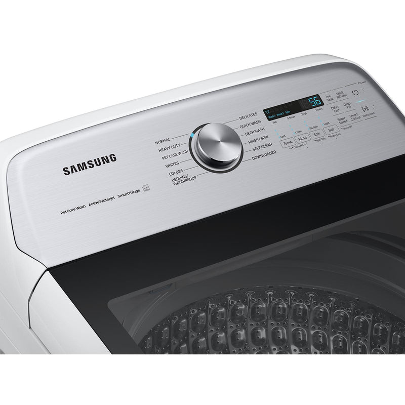 Samsung 5.4 cu.ft. Top Loading Washer with Pet Care Solution and Super Speed Wash WA54CG7150AWA4 IMAGE 5