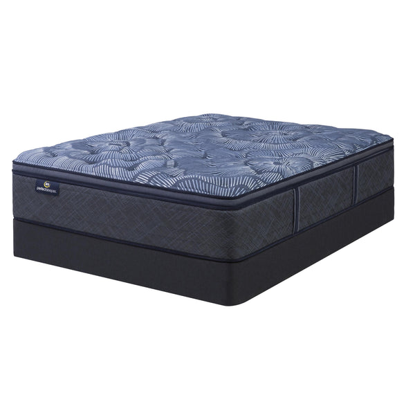 Serta Cobalt Calm Plush Pillow Top Mattress Set (Full) IMAGE 1