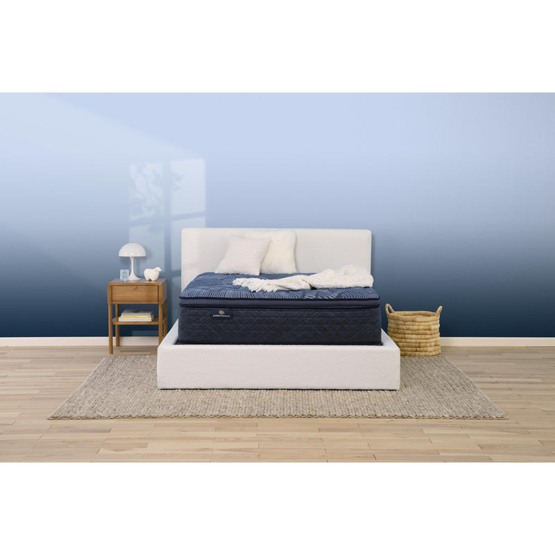 Serta Cobalt Calm Plush Pillow Top Mattress Set (Full) IMAGE 2