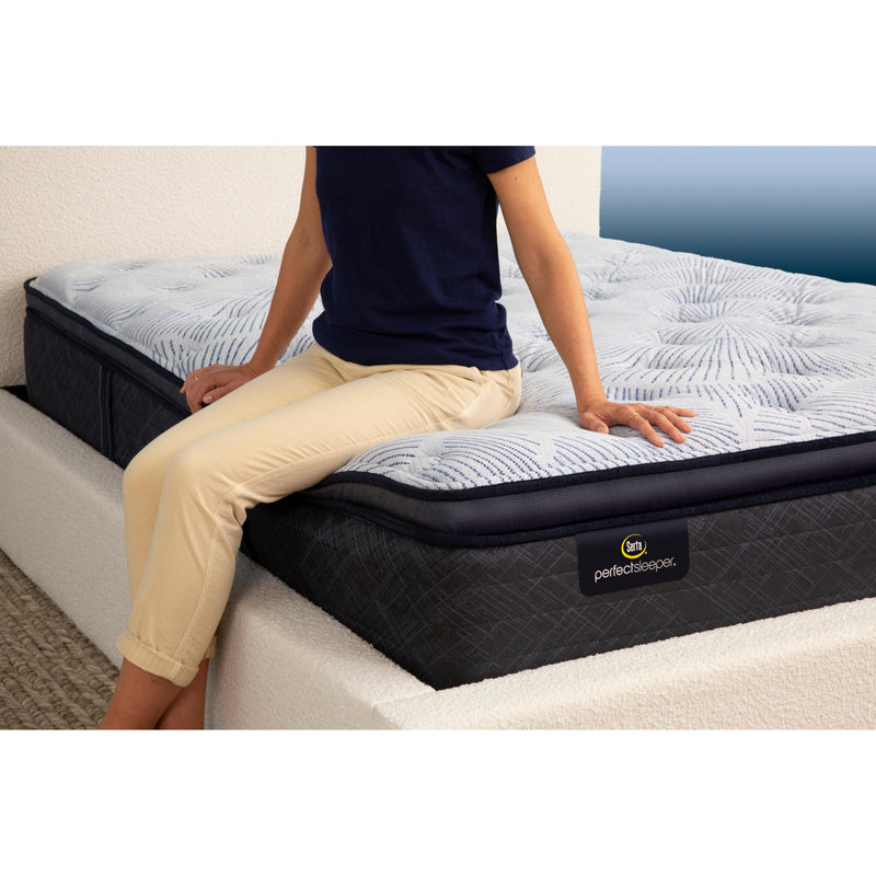 Serta Blue Lagoon Nights Plush Pillow Top Mattress Set (Twin) IMAGE 5