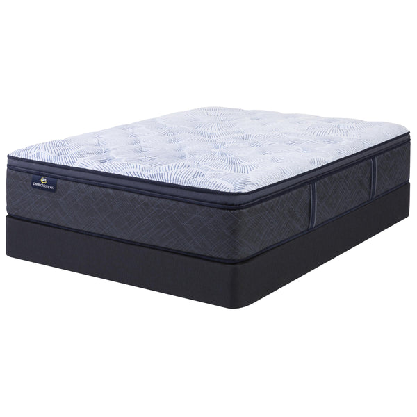 Serta Blue Lagoon Nights Plush Pillow Top Mattress Set (California King) IMAGE 1