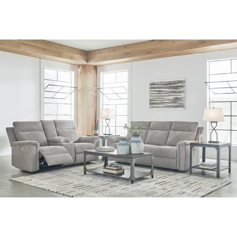 Signature Design by Ashley Barnsana Power Reclining Fabric Loveseat 3320196 IMAGE 12